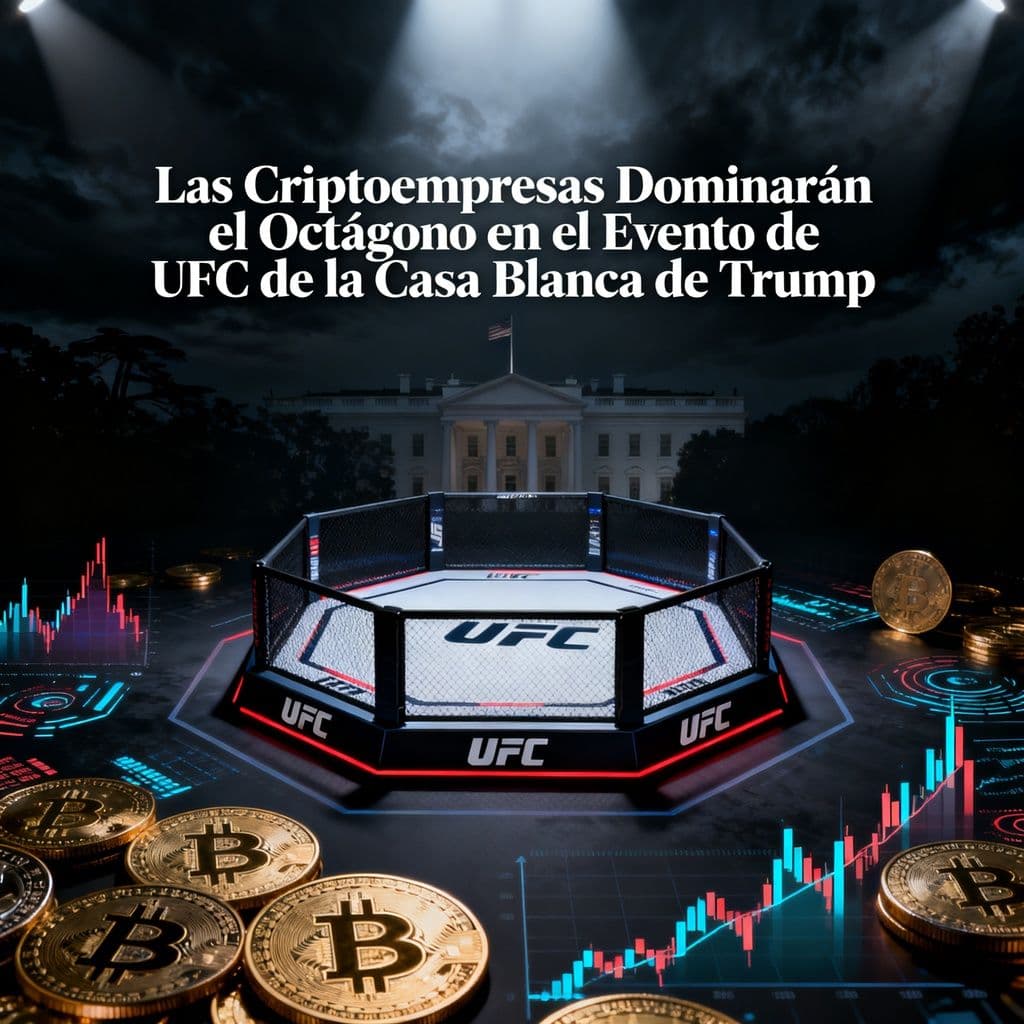 Las Criptoempresas Dominarán el Octágono en el Evento de UFC de la Casa Blanca de Trump
