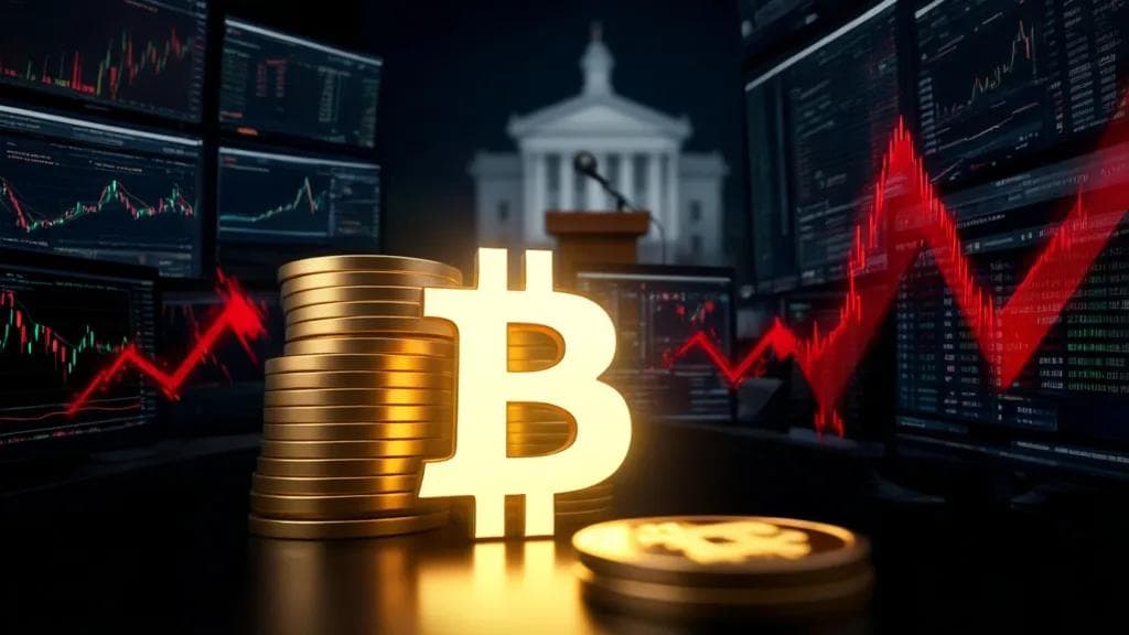 Bitcoin se mantiene estable frente a la caída en las acciones de IA mientras la reunión de la Fed de alto riesgo podría determinar lo que viene a continuación